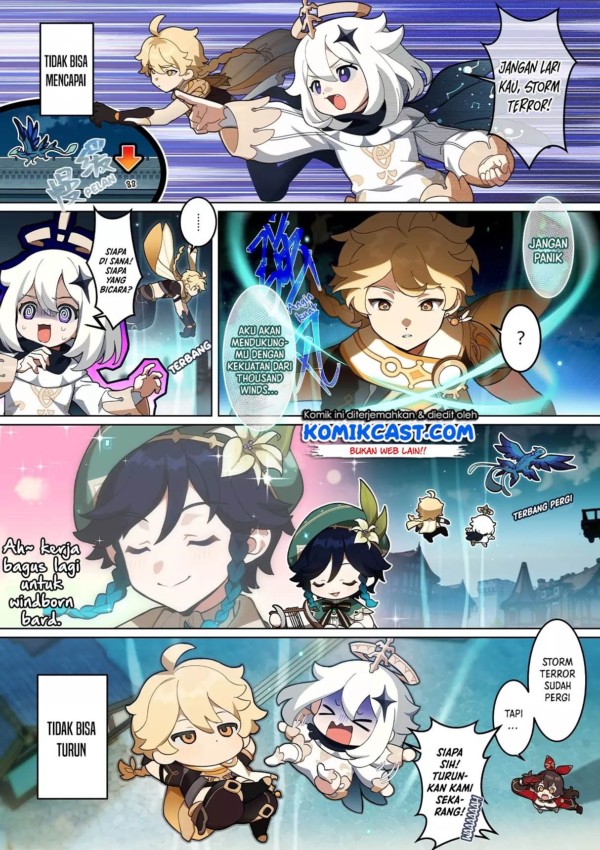 Genshin Impact 4-koma