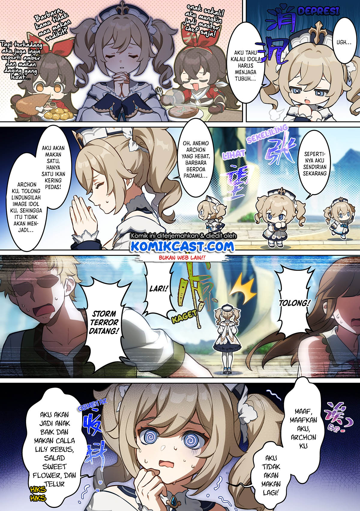 Genshin Impact 4-koma