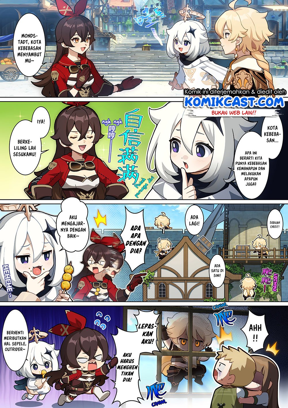 Genshin Impact 4-koma