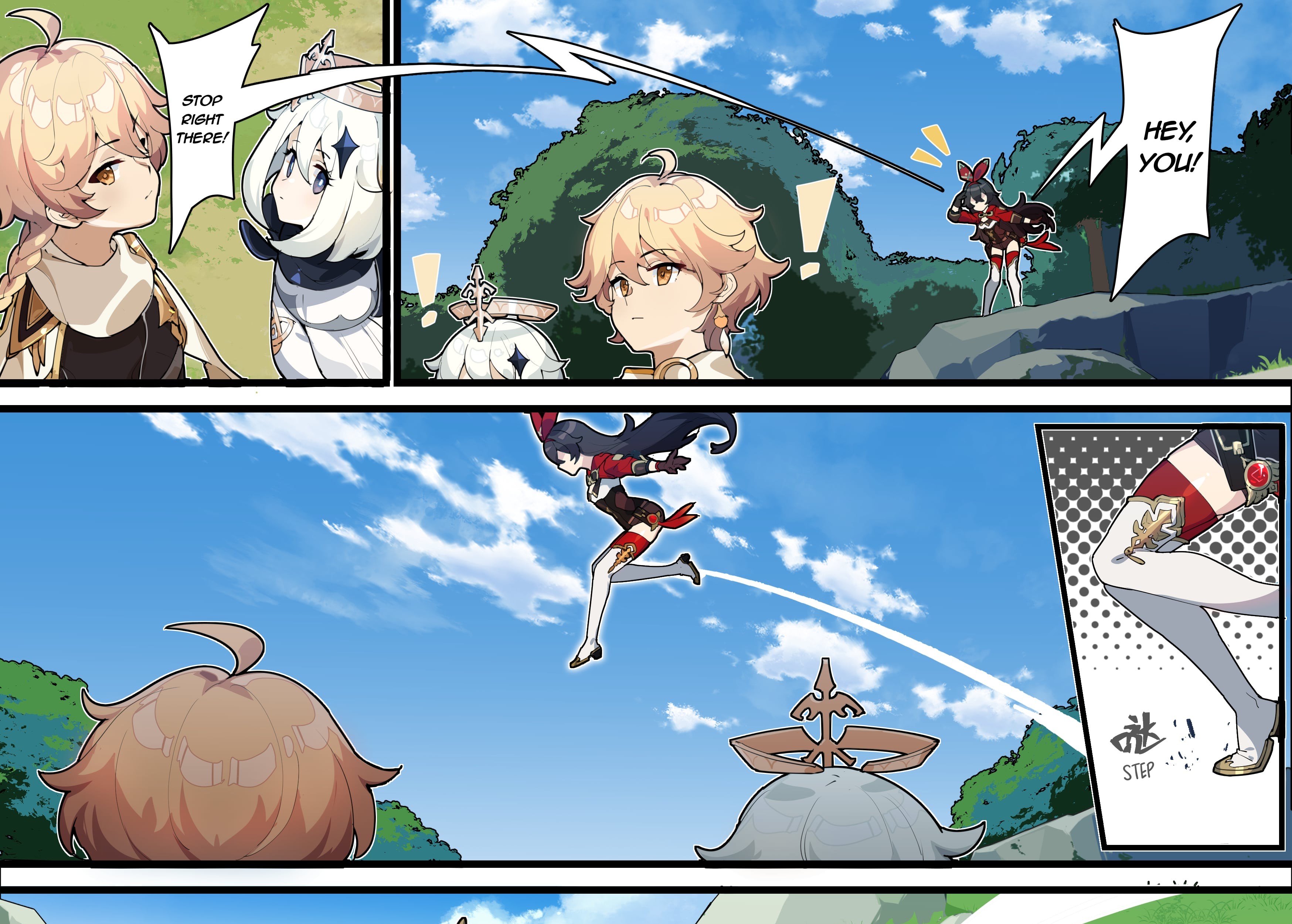Baca  Genshin Impact 4-koma Chapter 5 Gambar 2
