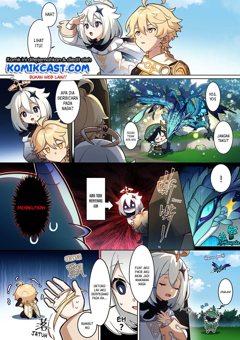 Genshin Impact 4-koma