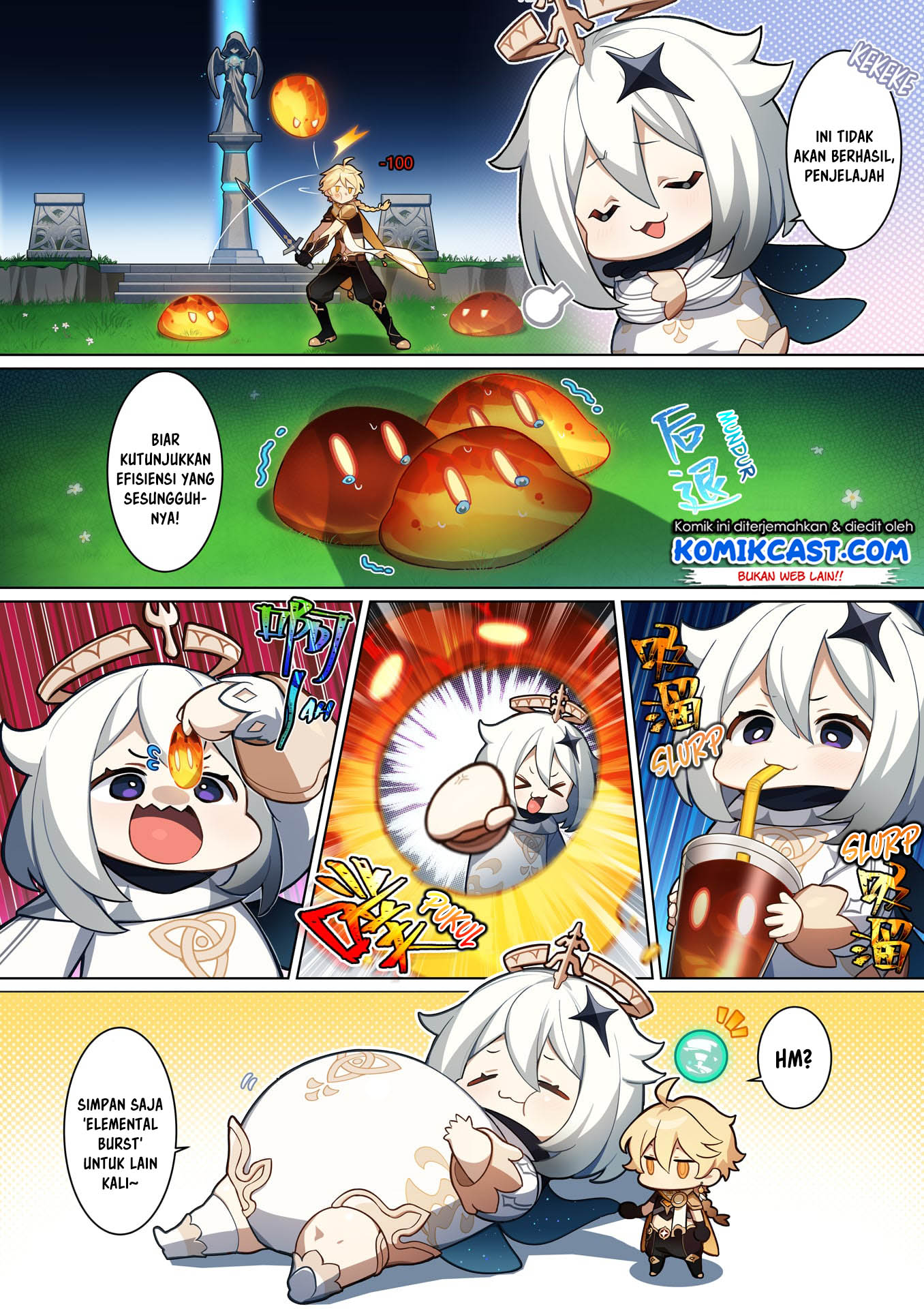 Genshin Impact 4-koma