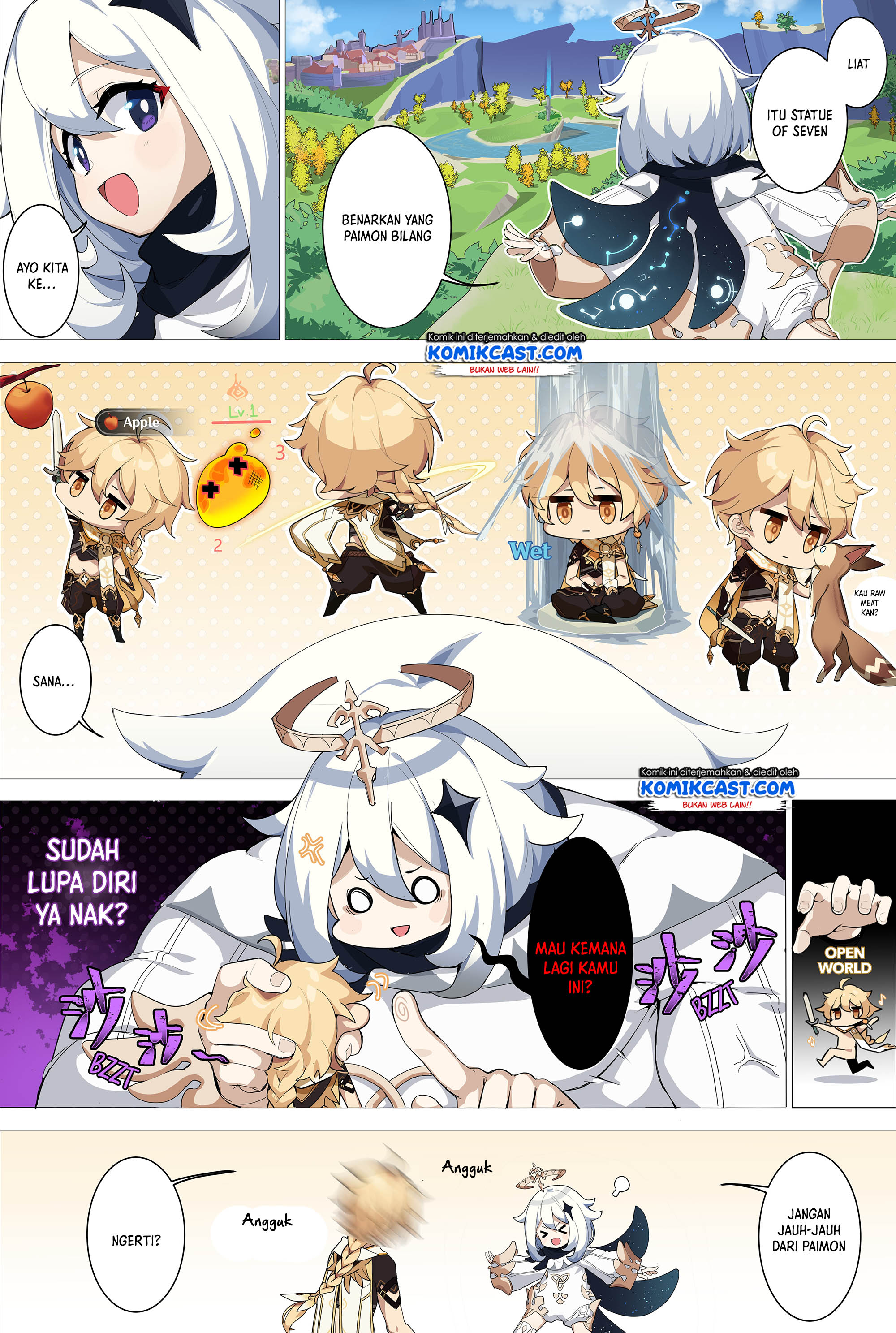 Genshin Impact 4-koma