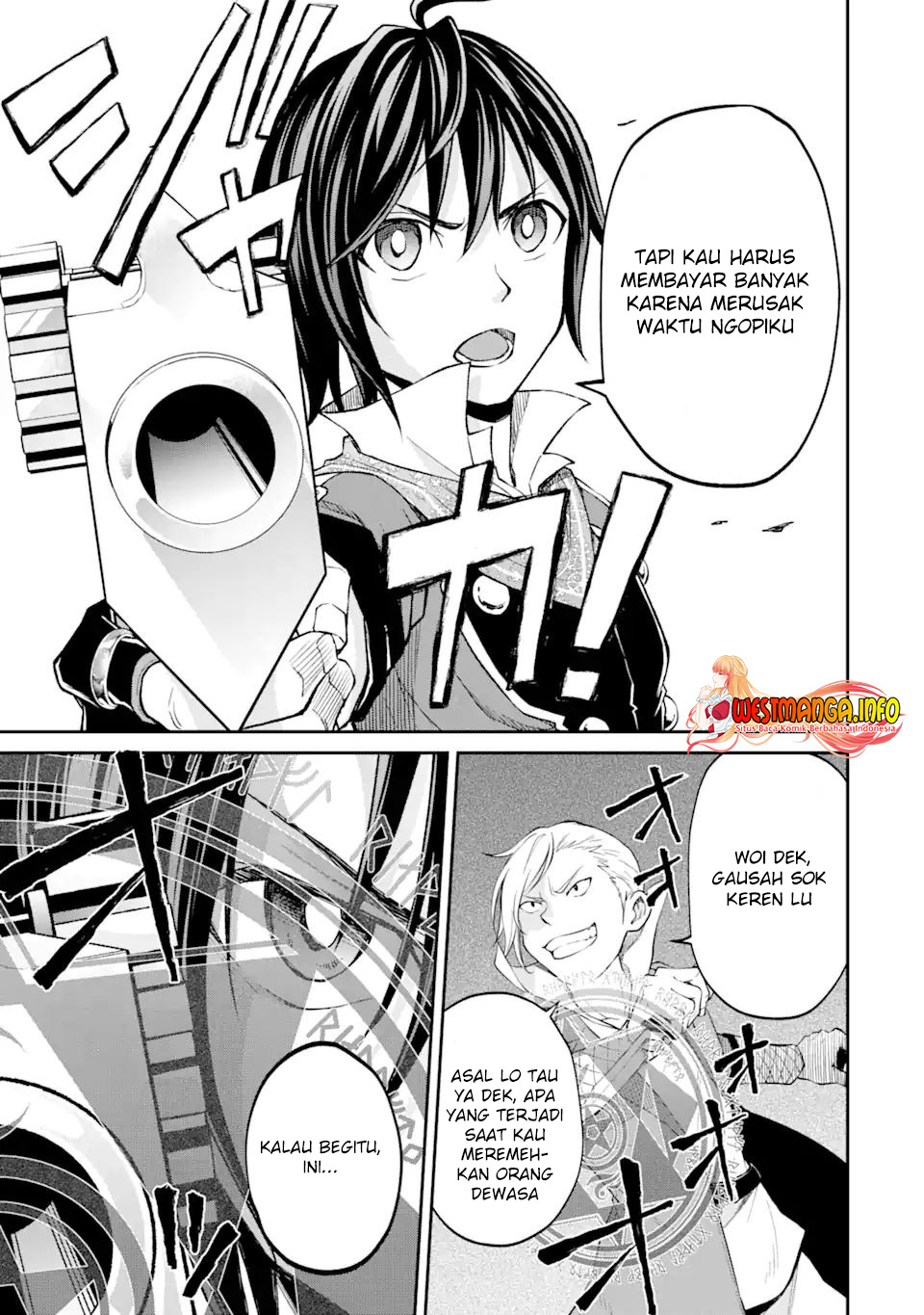 Saisoku Musou No B-kyuu Mahou Tsukai: Ippatsu Utareru Mae Ni Senpatsu Uchikaesu! Chapter 26.2 Gambar 11