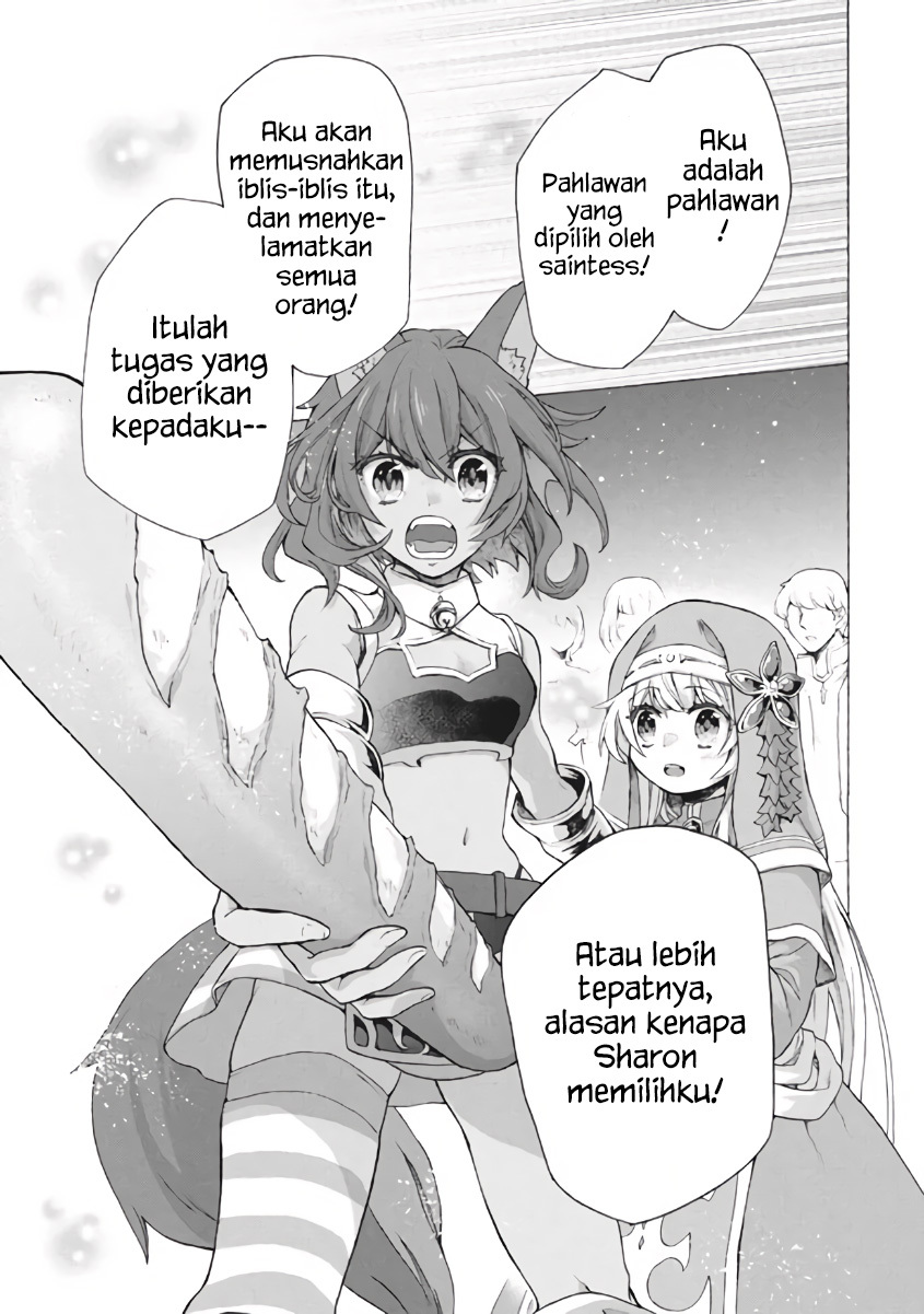 “Kukuku… He is the weakest of the Four Heavenly Monarchs.” I was dismissed from my job but somehow I became the master of a hero and a holy maiden. Chapter 08.1 Gambar 10