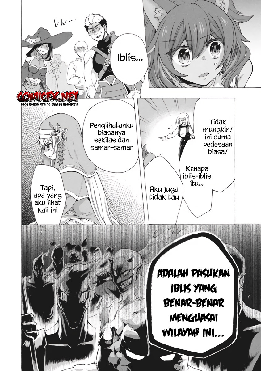 “Kukuku… He is the weakest of the Four Heavenly Monarchs.” I was dismissed from my job but somehow I became the master of a hero and a holy maiden. Chapter 08.1 Gambar 5