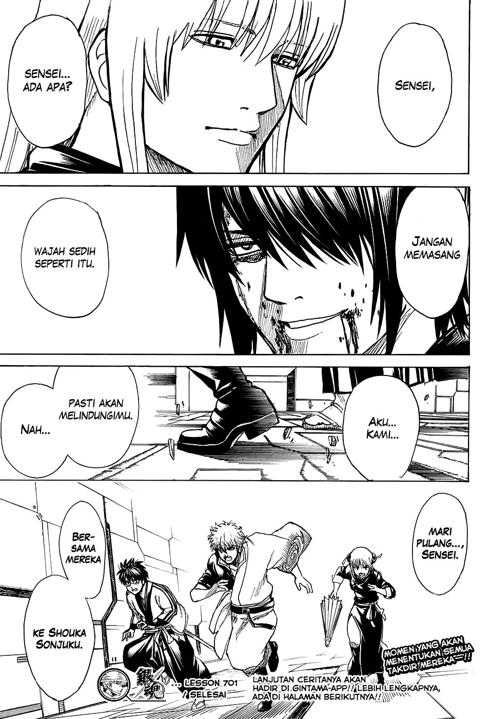 Gintama Chapter 701 Gambar 49