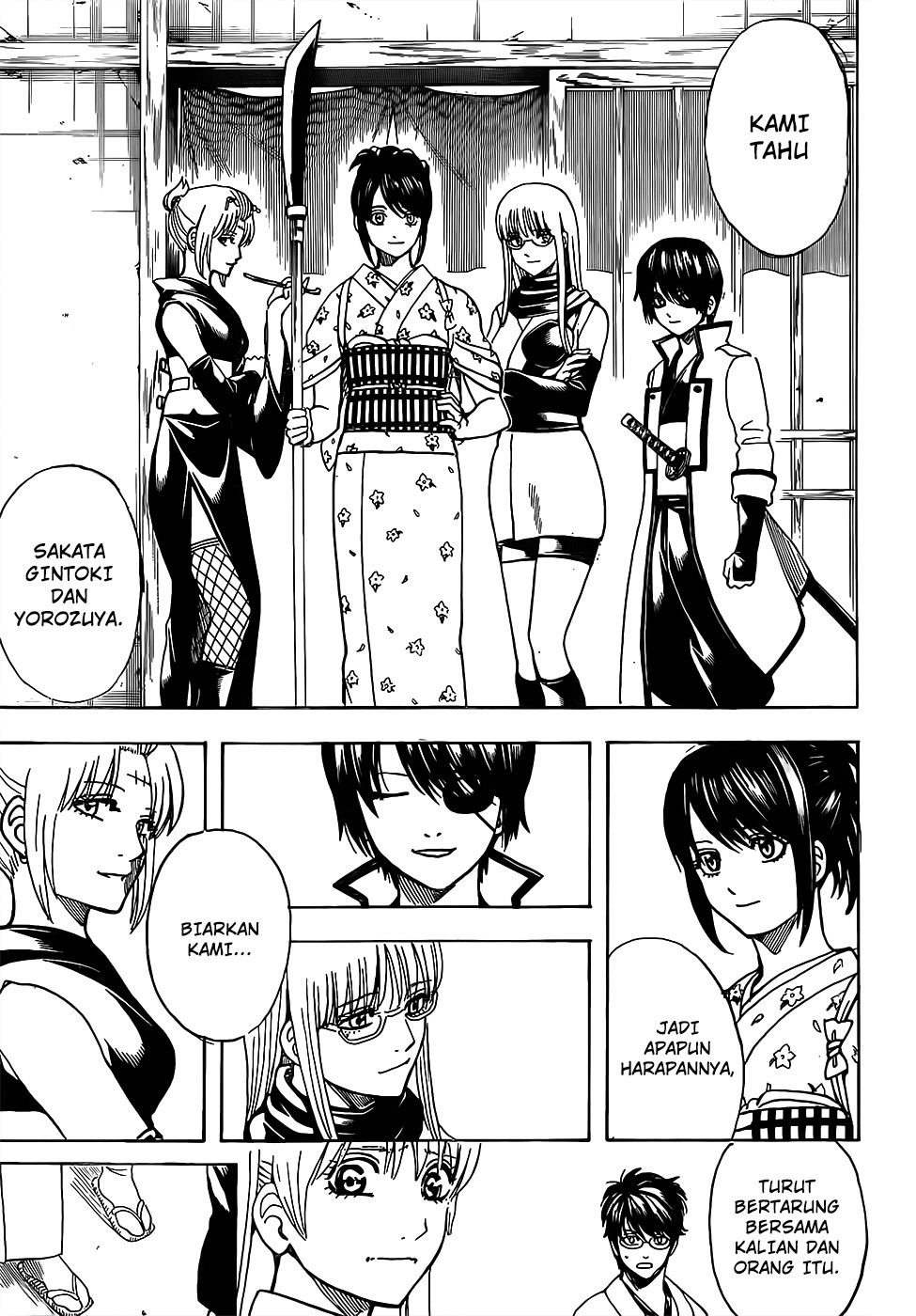Gintama Chapter 697 Gambar 17