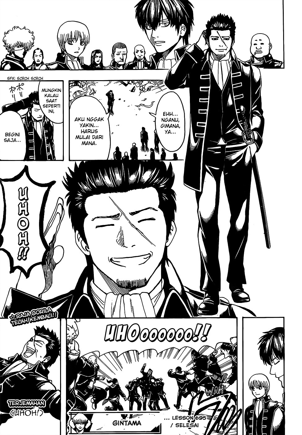 Gintama Chapter 695 Gambar 19