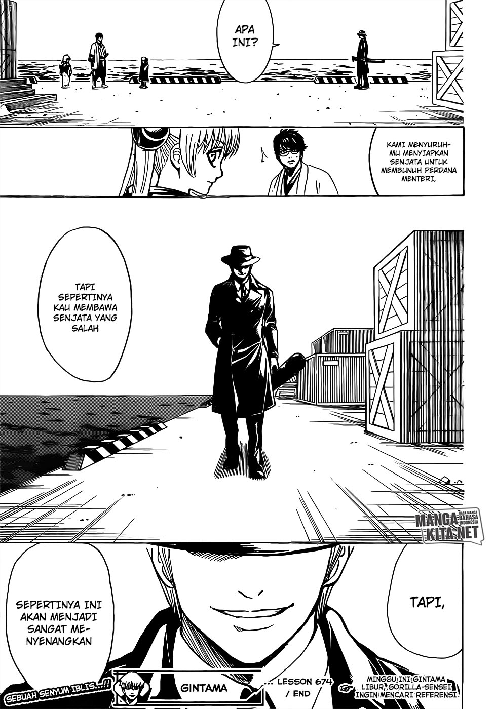 Gintama Chapter 674 Gambar 20