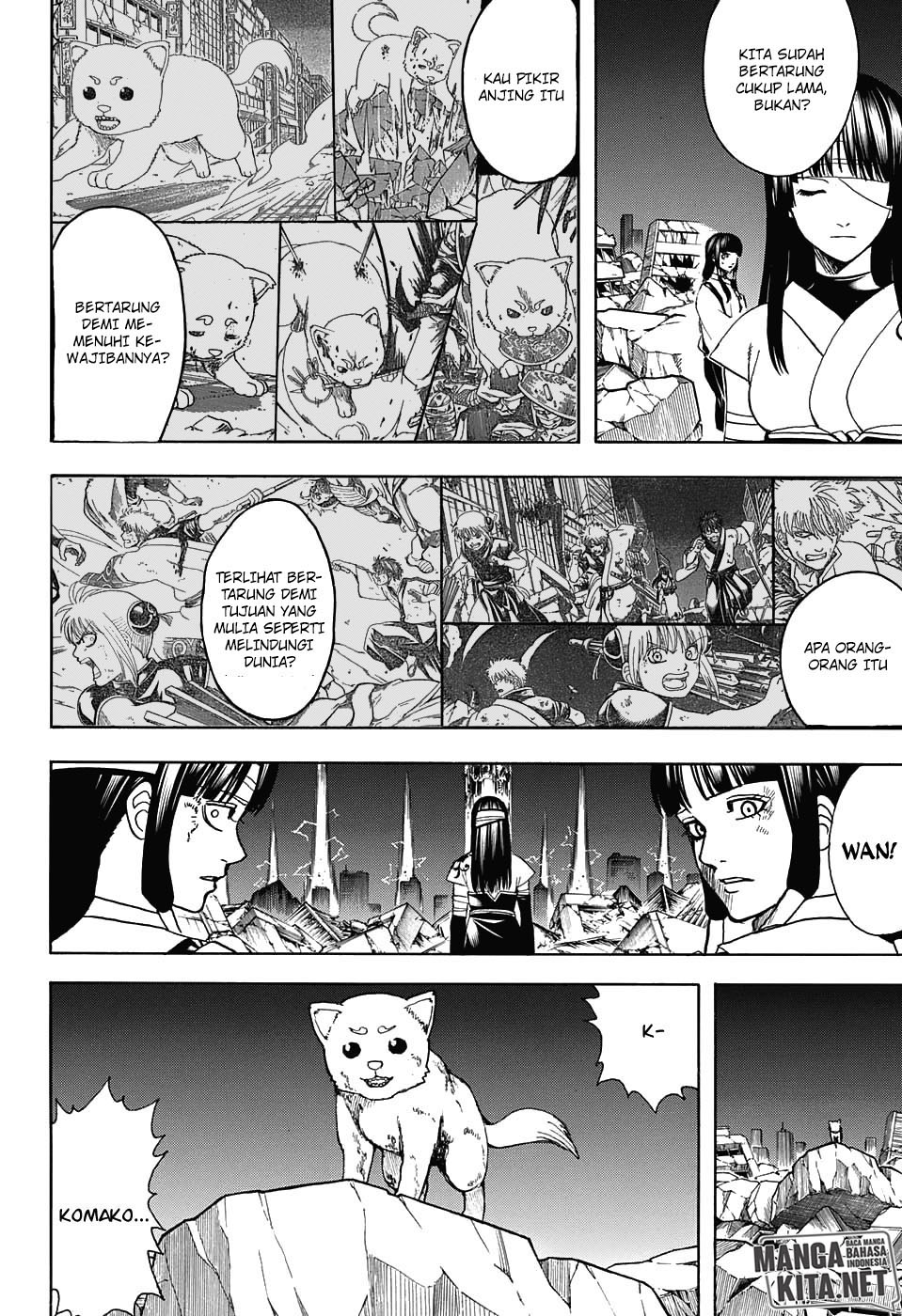 Baca Komik Gintama Chapter 666 Gambar 1
