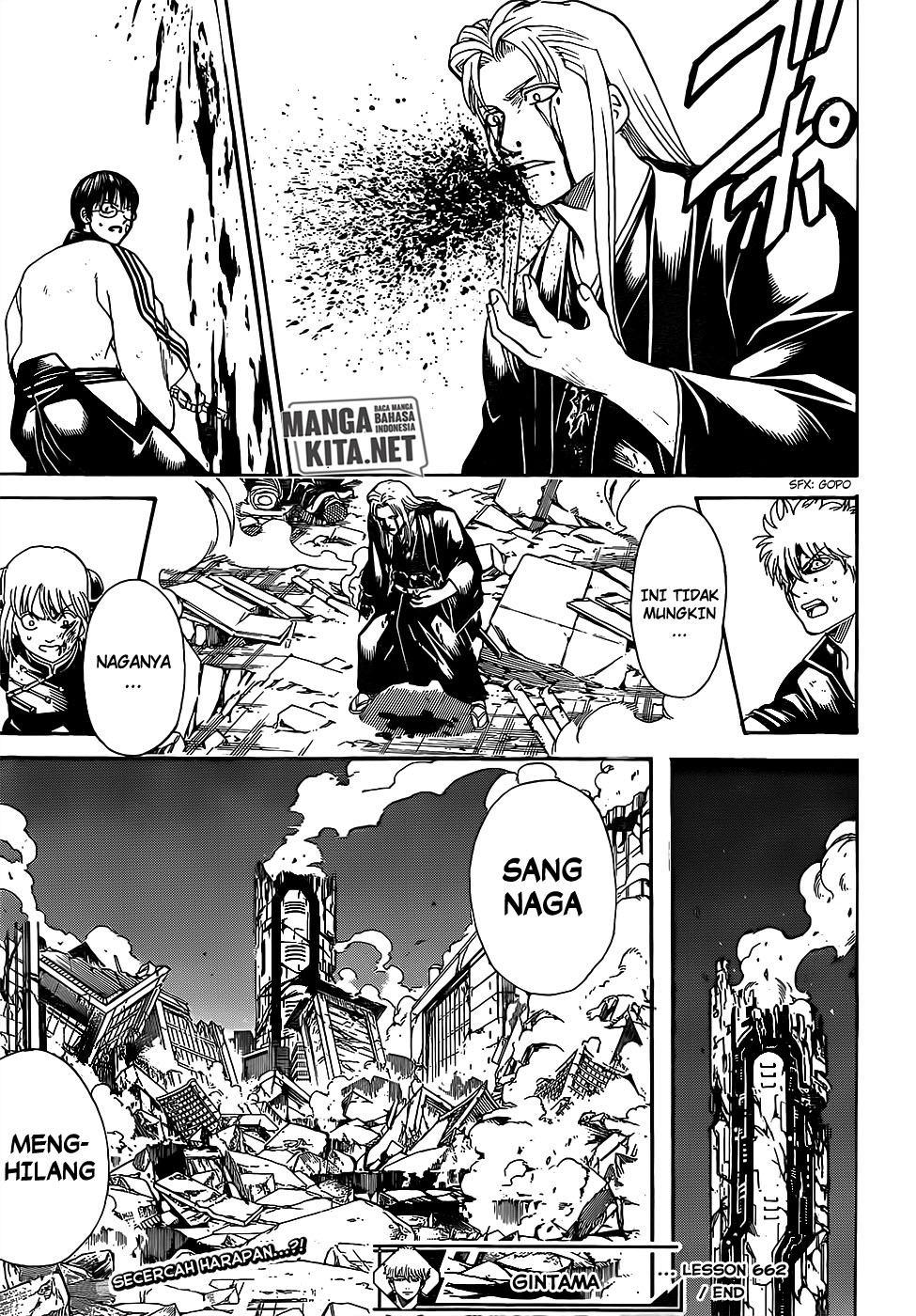 Gintama Chapter 662 Gambar 19