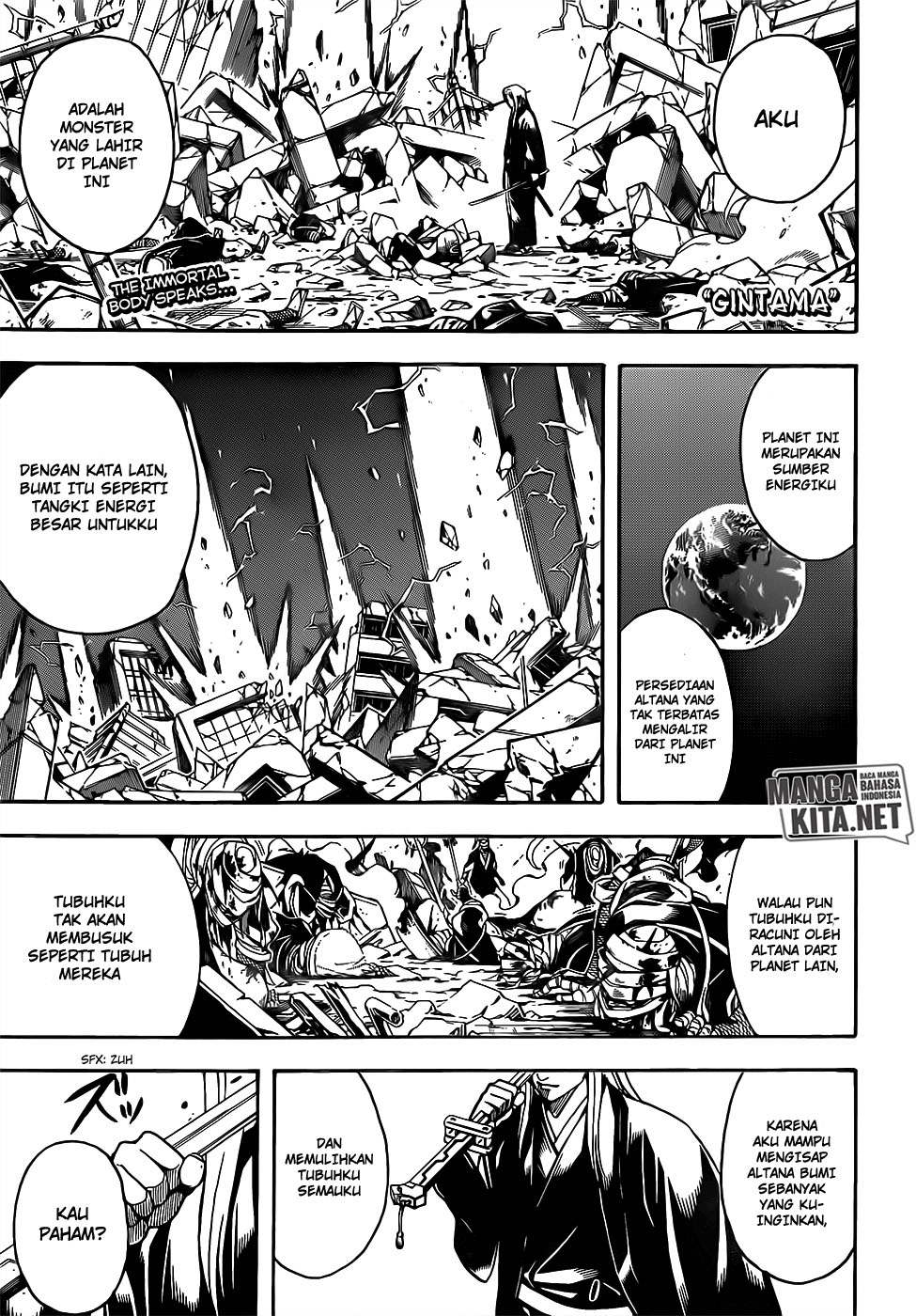 Baca  Gintama Chapter 660 Gambar 2