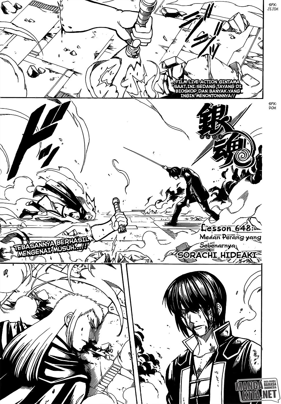 Baca Komik Gintama Chapter 648 Gambar 1