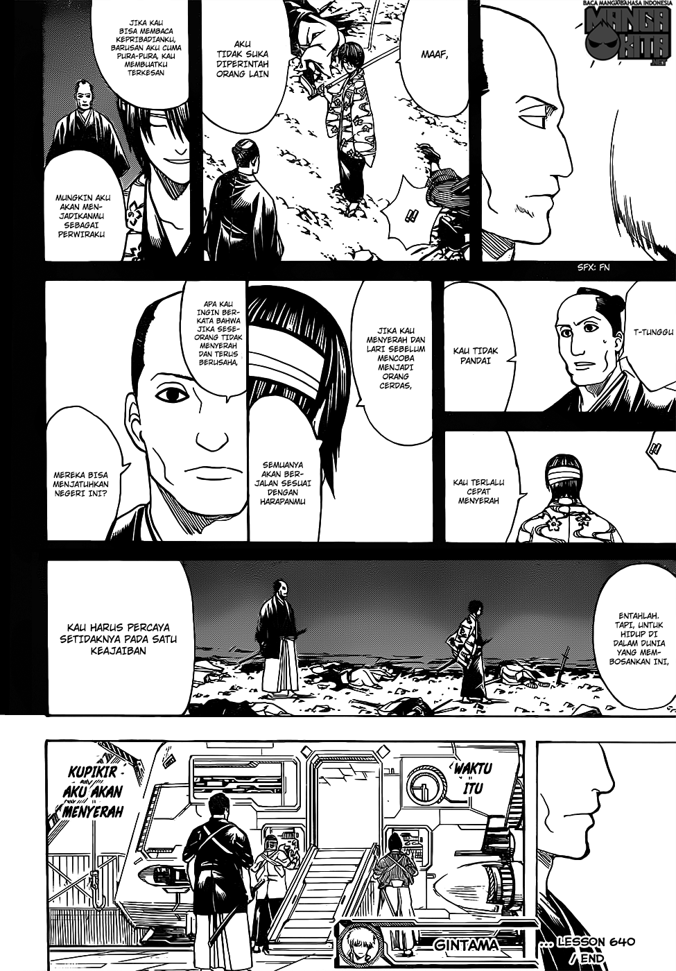 Gintama Chapter 640 Gambar 19