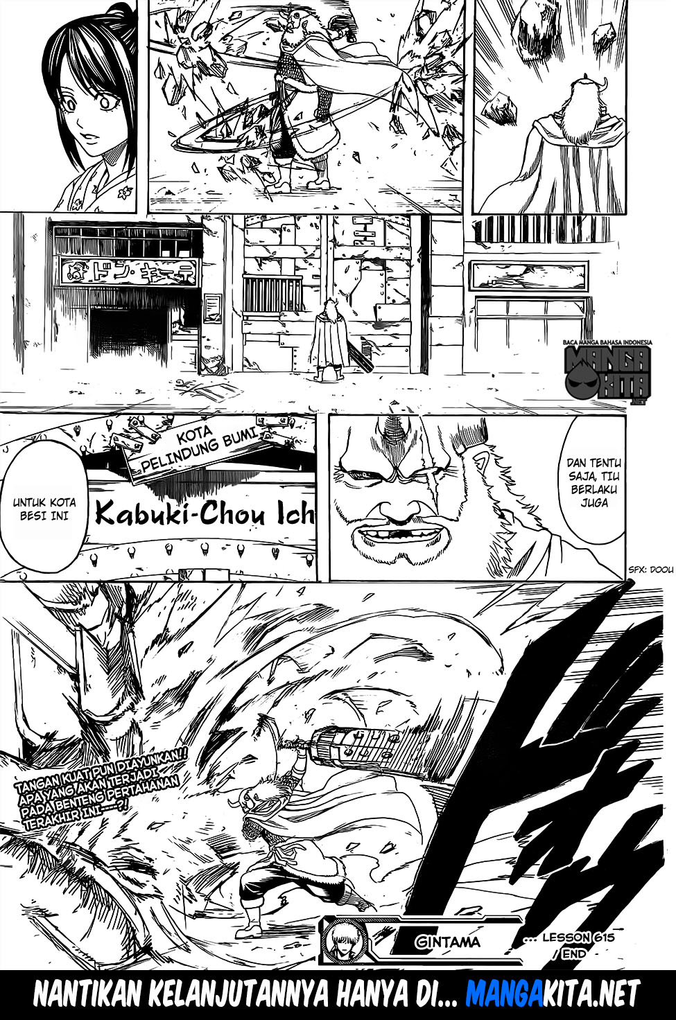 Gintama Chapter 615 Gambar 18