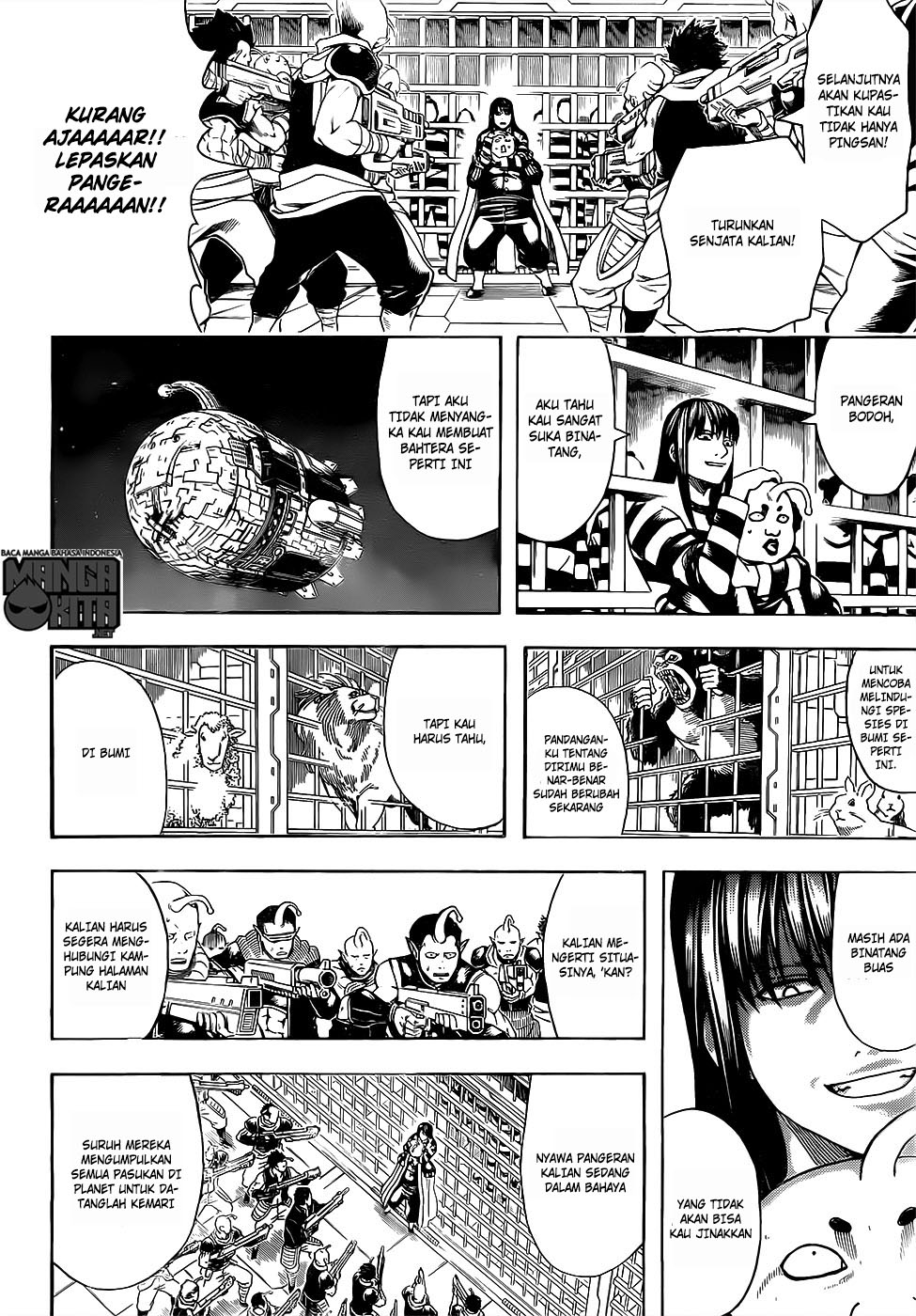 Gintama Chapter 613 Gambar 9