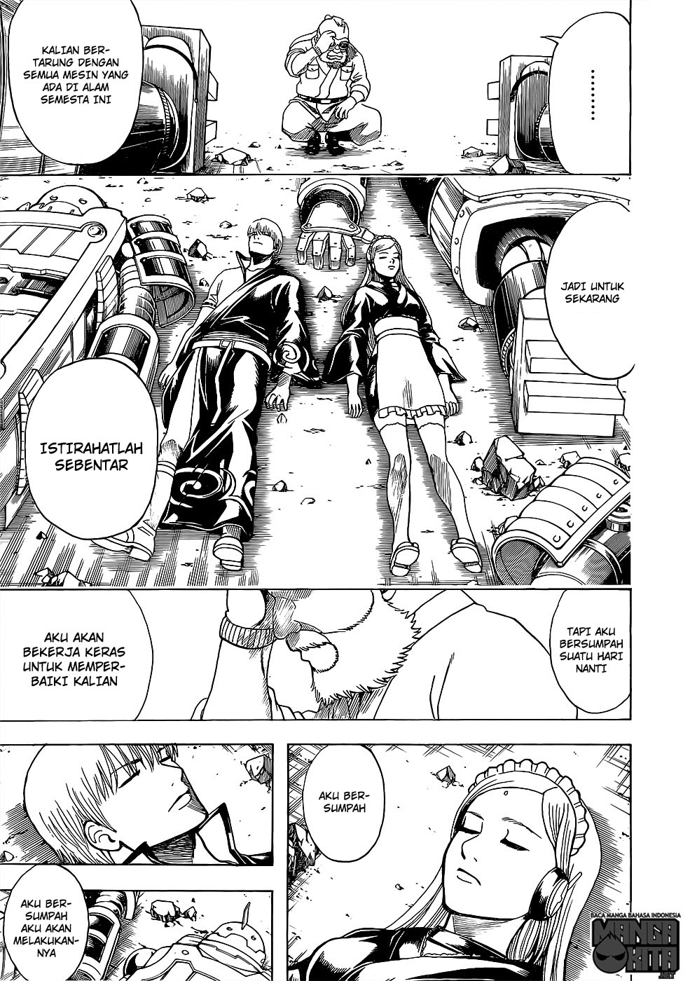 Gintama Chapter 611 Gambar 6