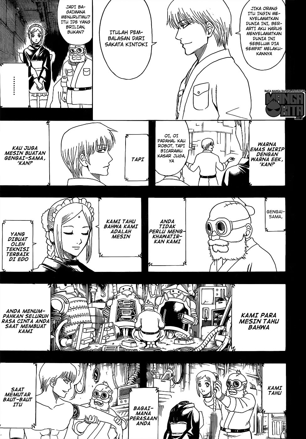 Gintama Chapter 610 Gambar 9