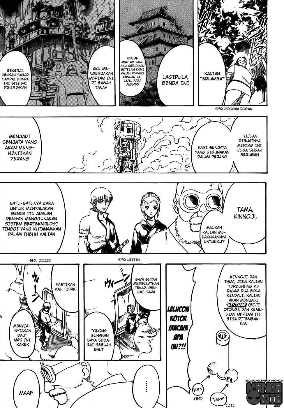 Gintama Chapter 609 Gambar 12