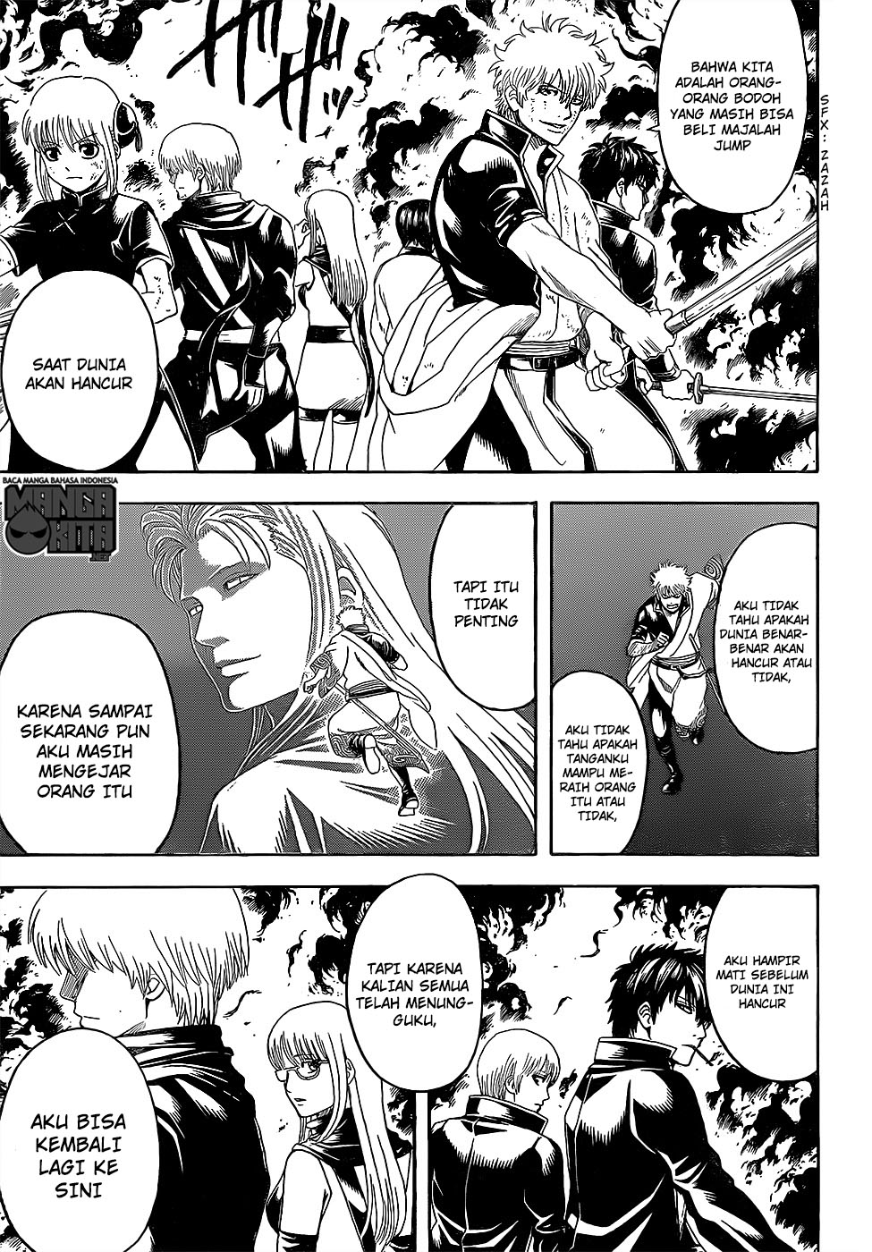 Gintama Chapter 608 Gambar 9