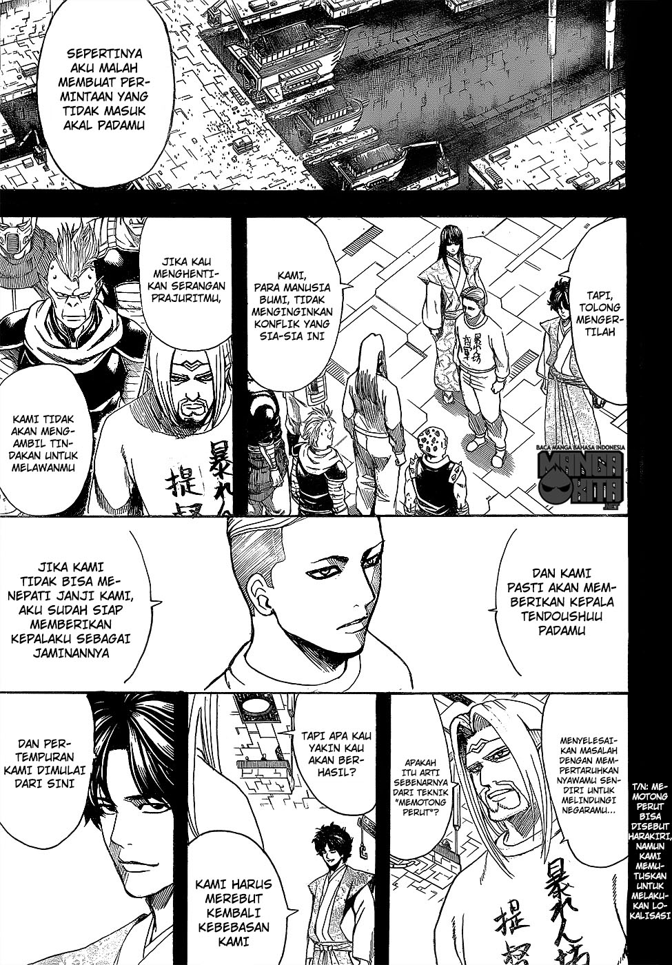 Gintama Chapter 602 Gambar 9