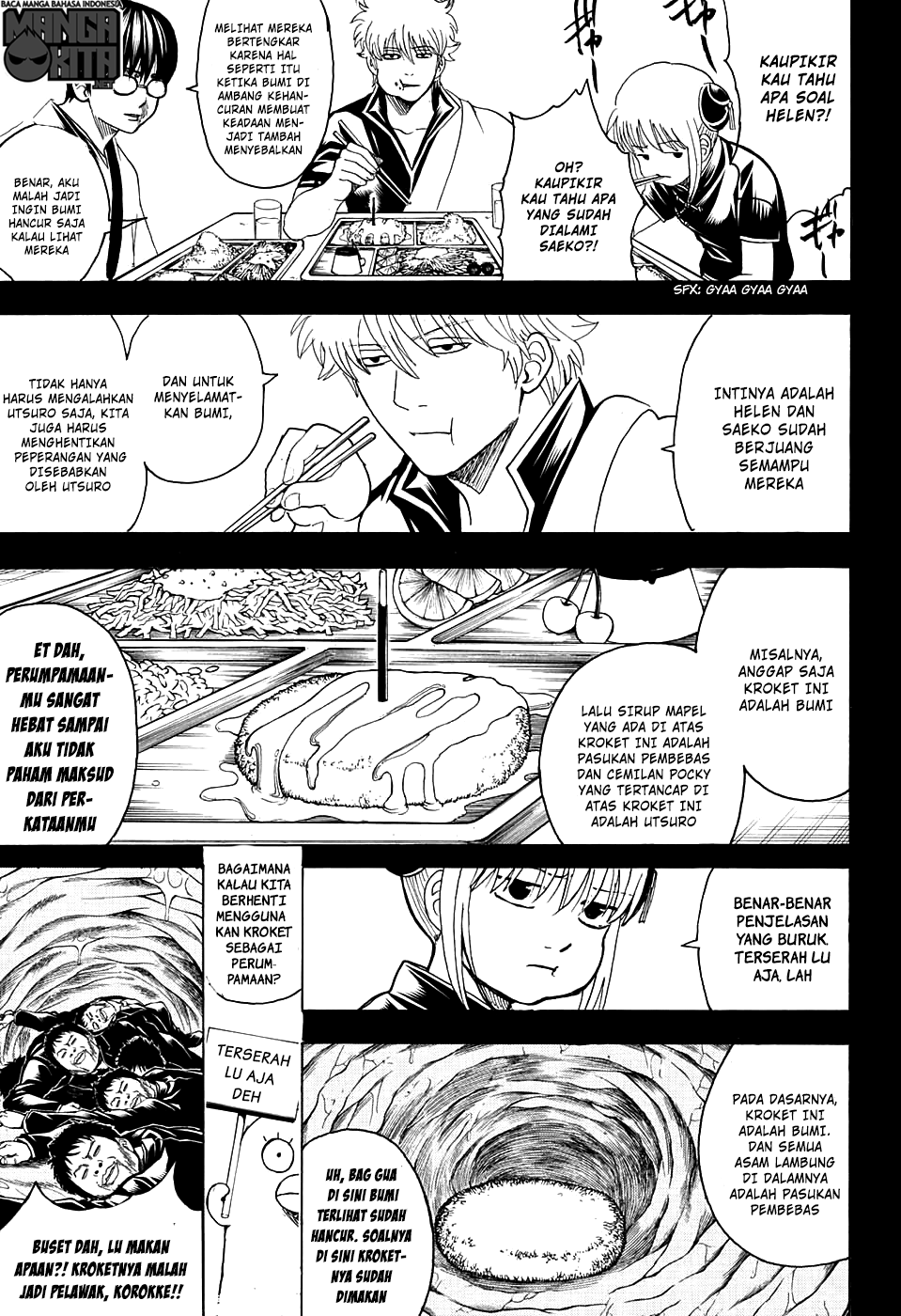 Gintama Chapter 599 Gambar 4