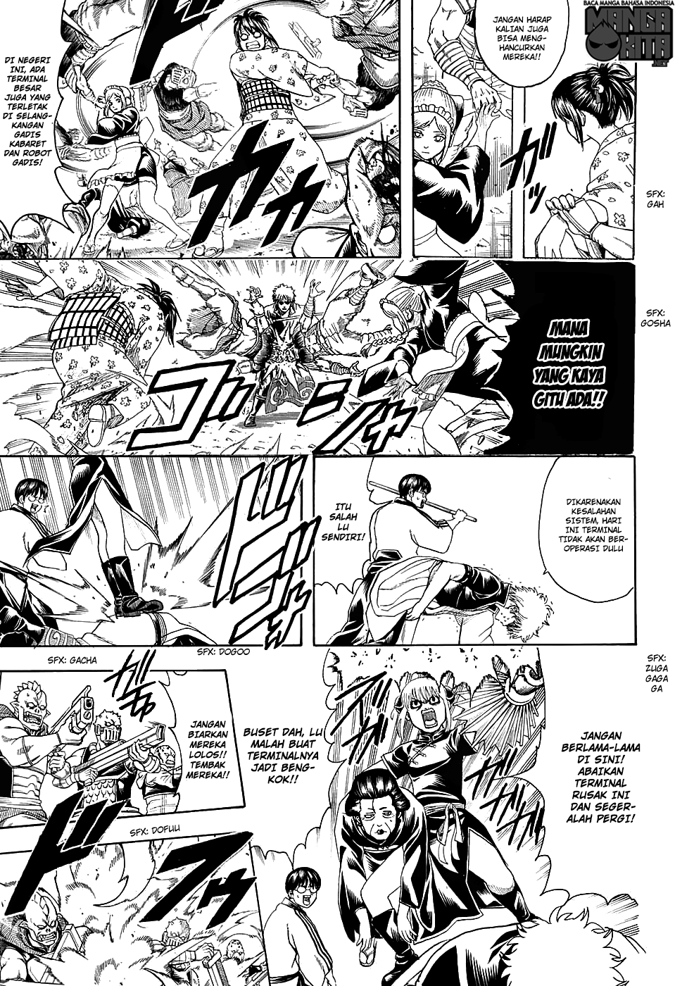 Gintama Chapter 598 Gambar 7