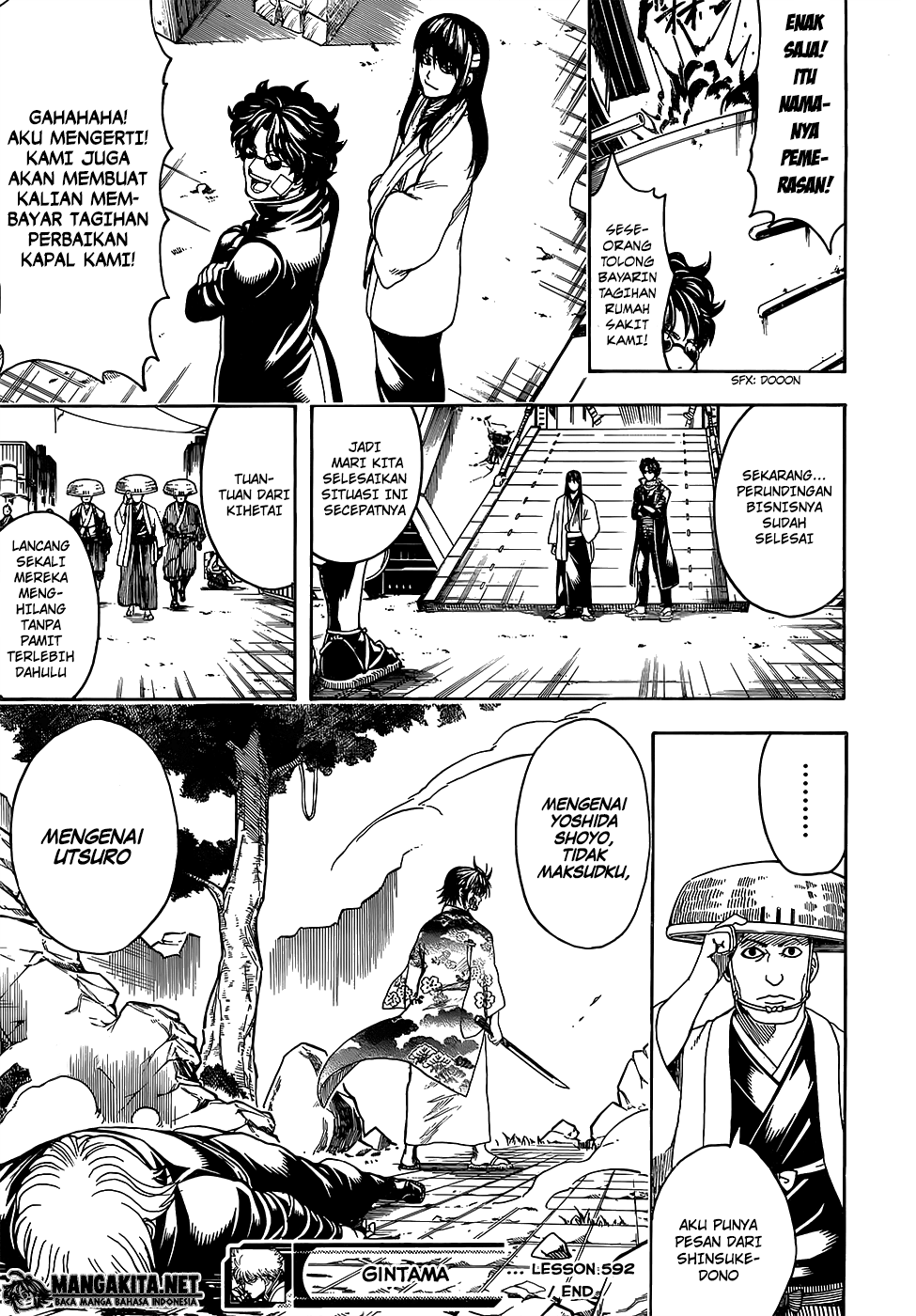 Gintama Chapter 592 Gambar 19