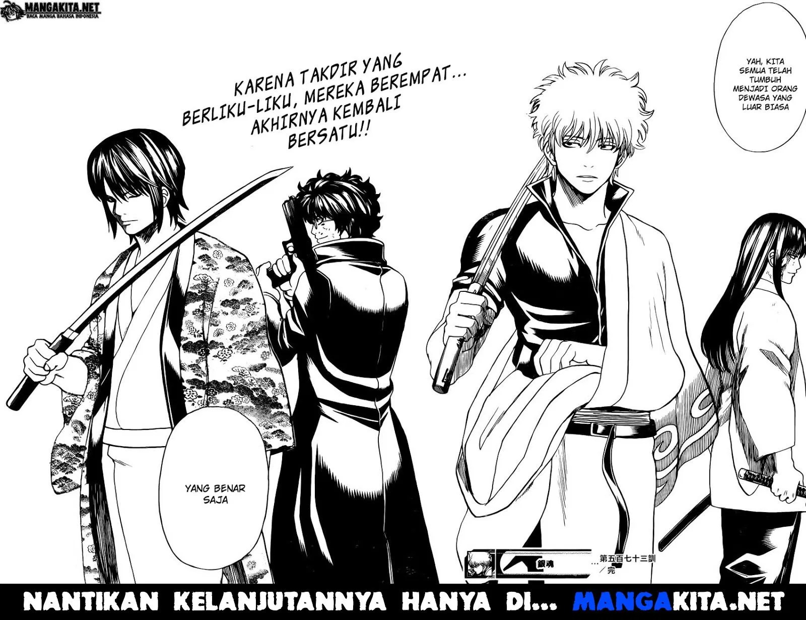 Gintama Chapter 573 Gambar 19