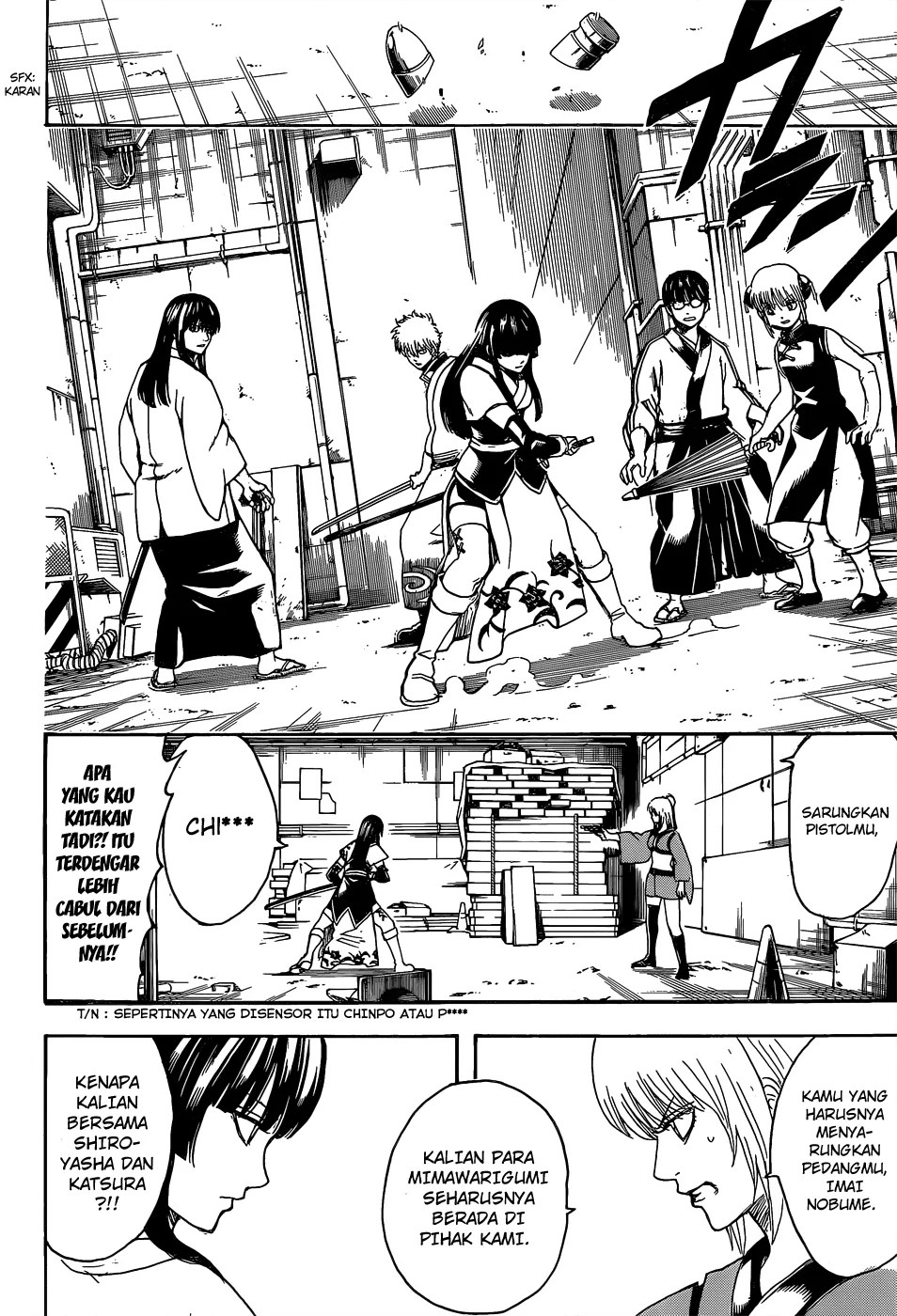 Baca Komik Gintama Chapter 553 Gambar 1
