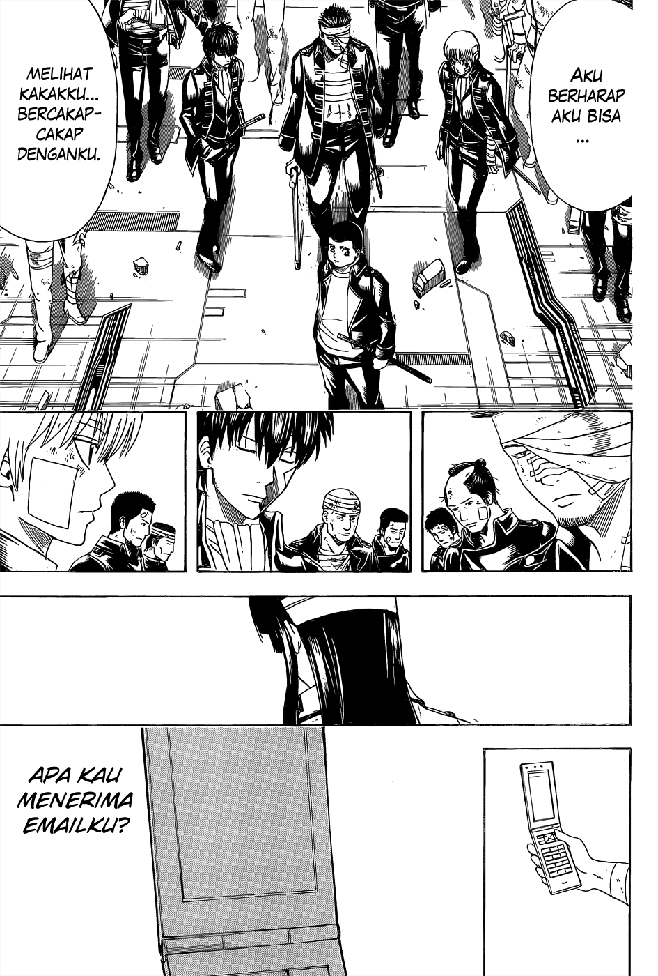 Gintama Chapter 550 Gambar 9