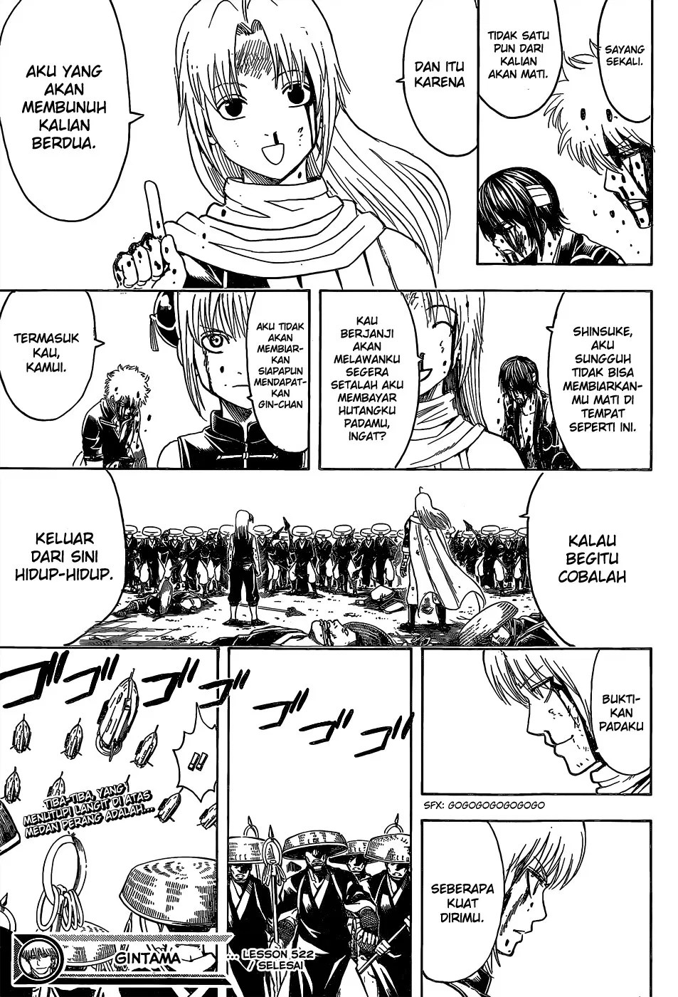 Gintama Chapter 522 Gambar 18