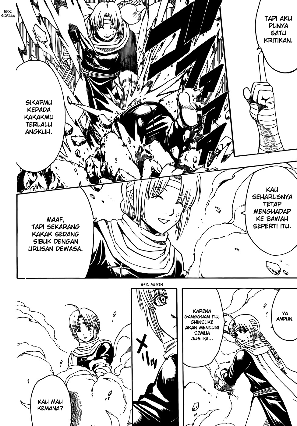 Gintama Chapter 515 Gambar 7