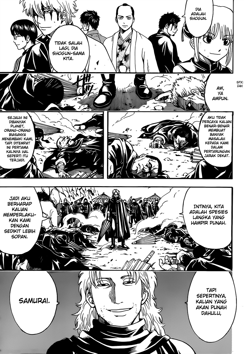 Gintama Chapter 512 Gambar 9