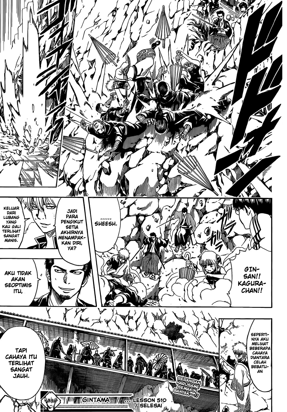 Gintama Chapter 510 Gambar 18