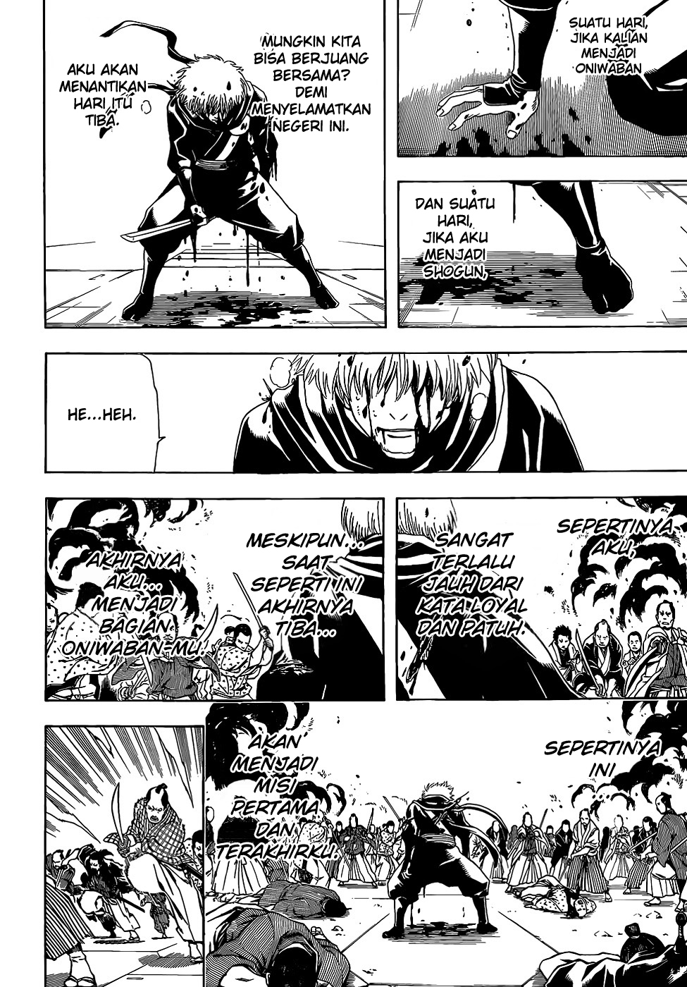 Gintama Chapter 509 Gambar 14
