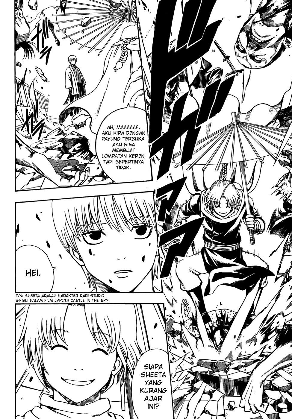 Gintama Chapter 505 Gambar 3