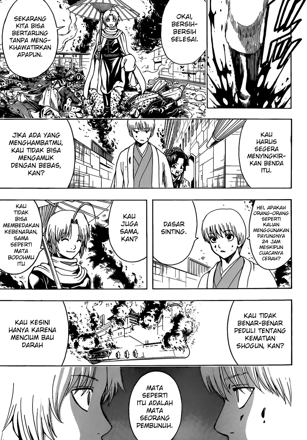 Gintama Chapter 505 Gambar 8