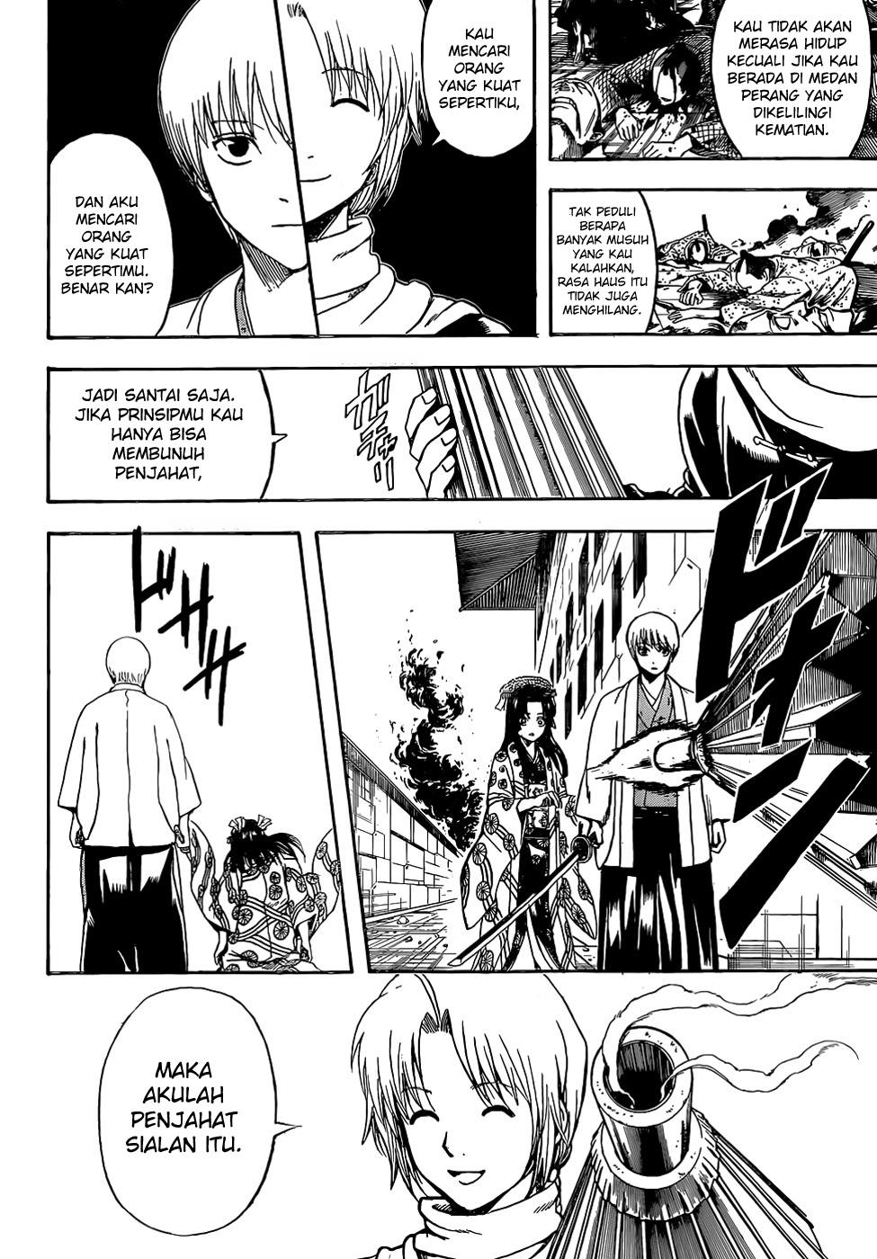 Gintama Chapter 505 Gambar 9