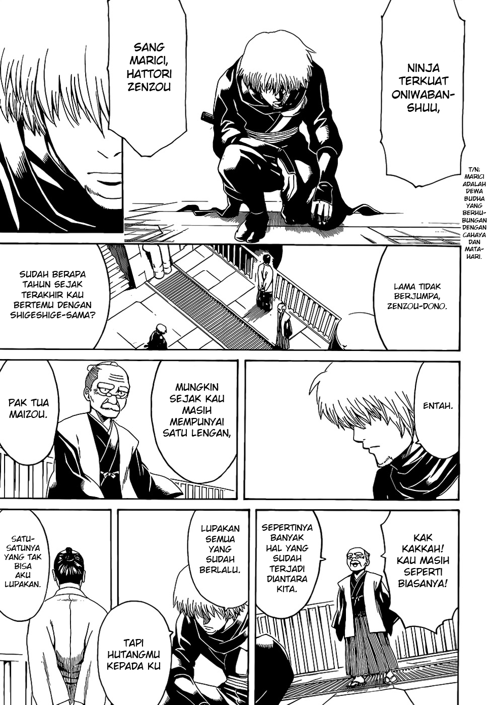 Gintama Chapter 503 Gambar 14