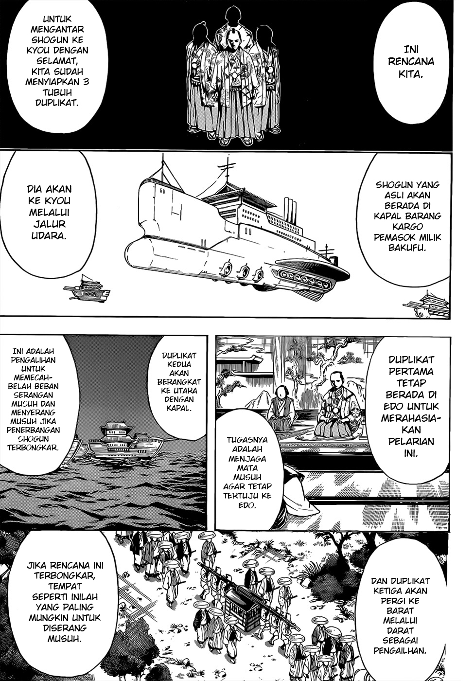Gintama Chapter 503 Gambar 4