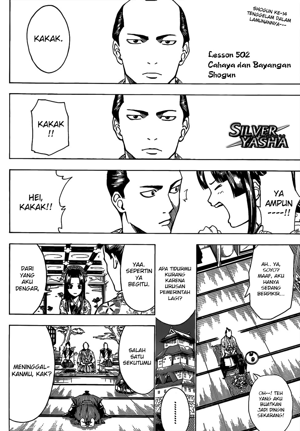 Baca Komik Gintama Chapter 502 Gambar 1