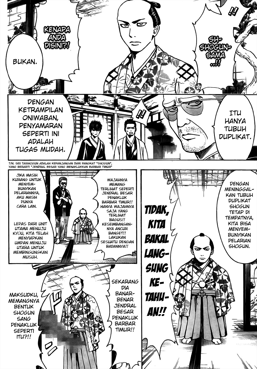 Gintama Chapter 502 Gambar 10