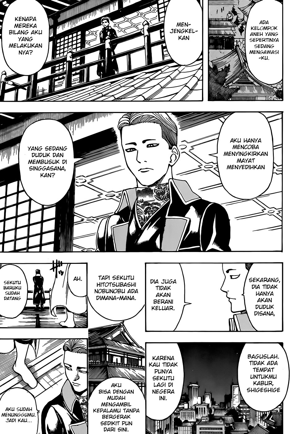 Gintama Chapter 502 Gambar 15