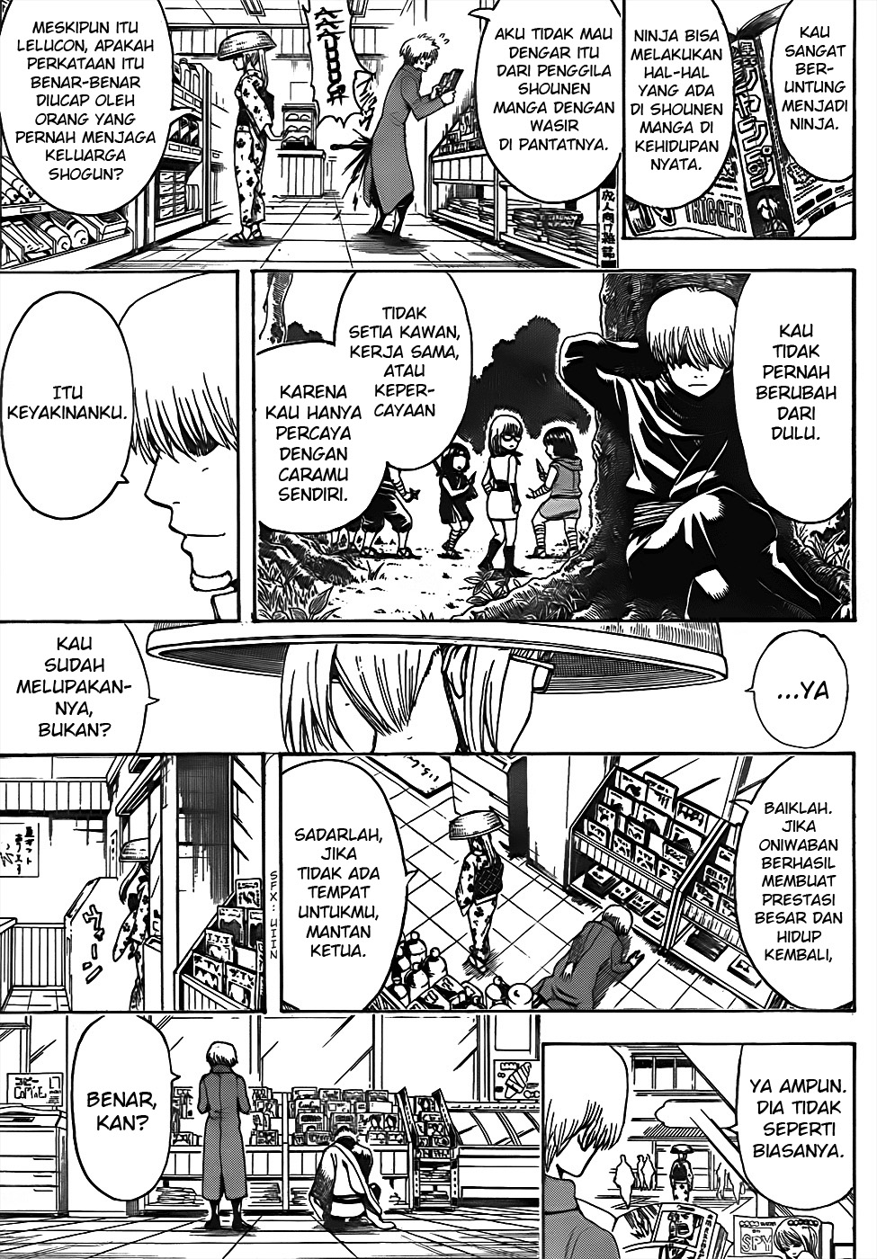 Gintama Chapter 502 Gambar 7
