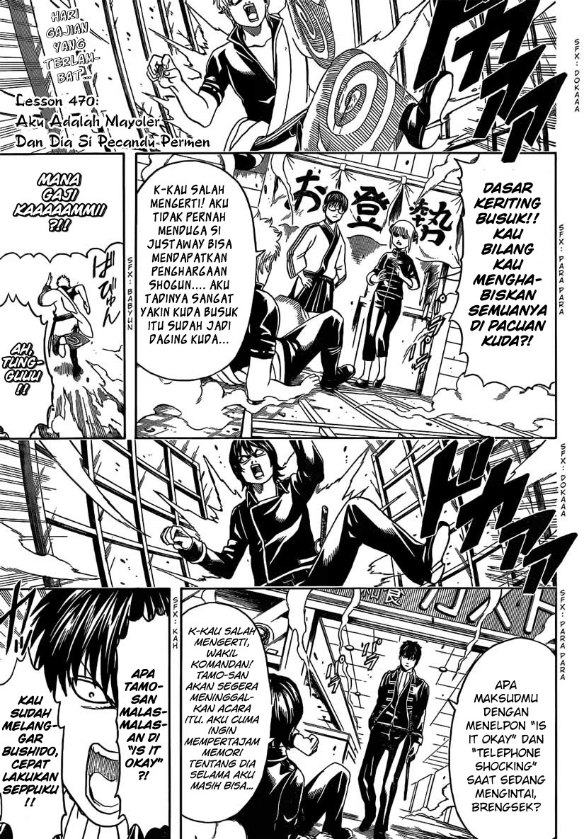 Gintama Chapter 470 Gambar 3