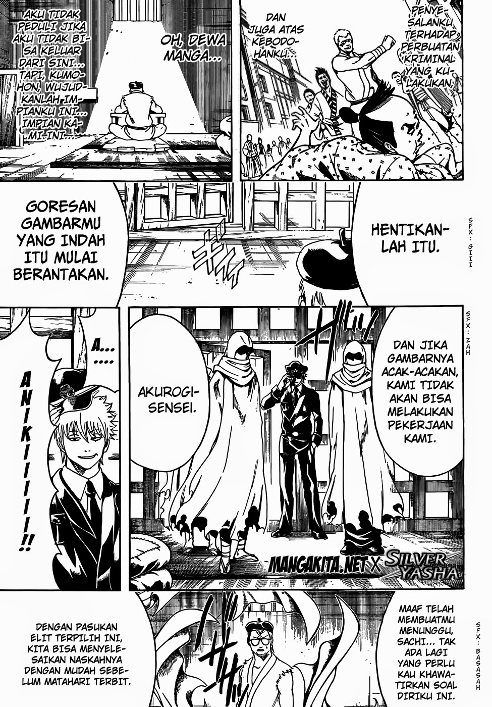 Gintama Chapter 442 Gambar 5