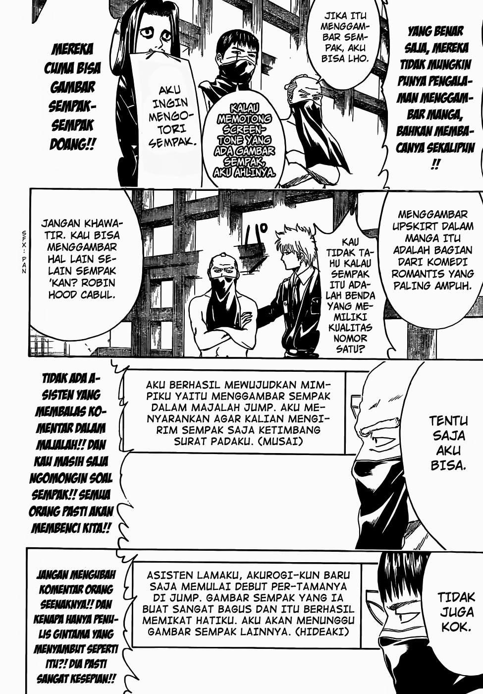 Gintama Chapter 442 Gambar 8