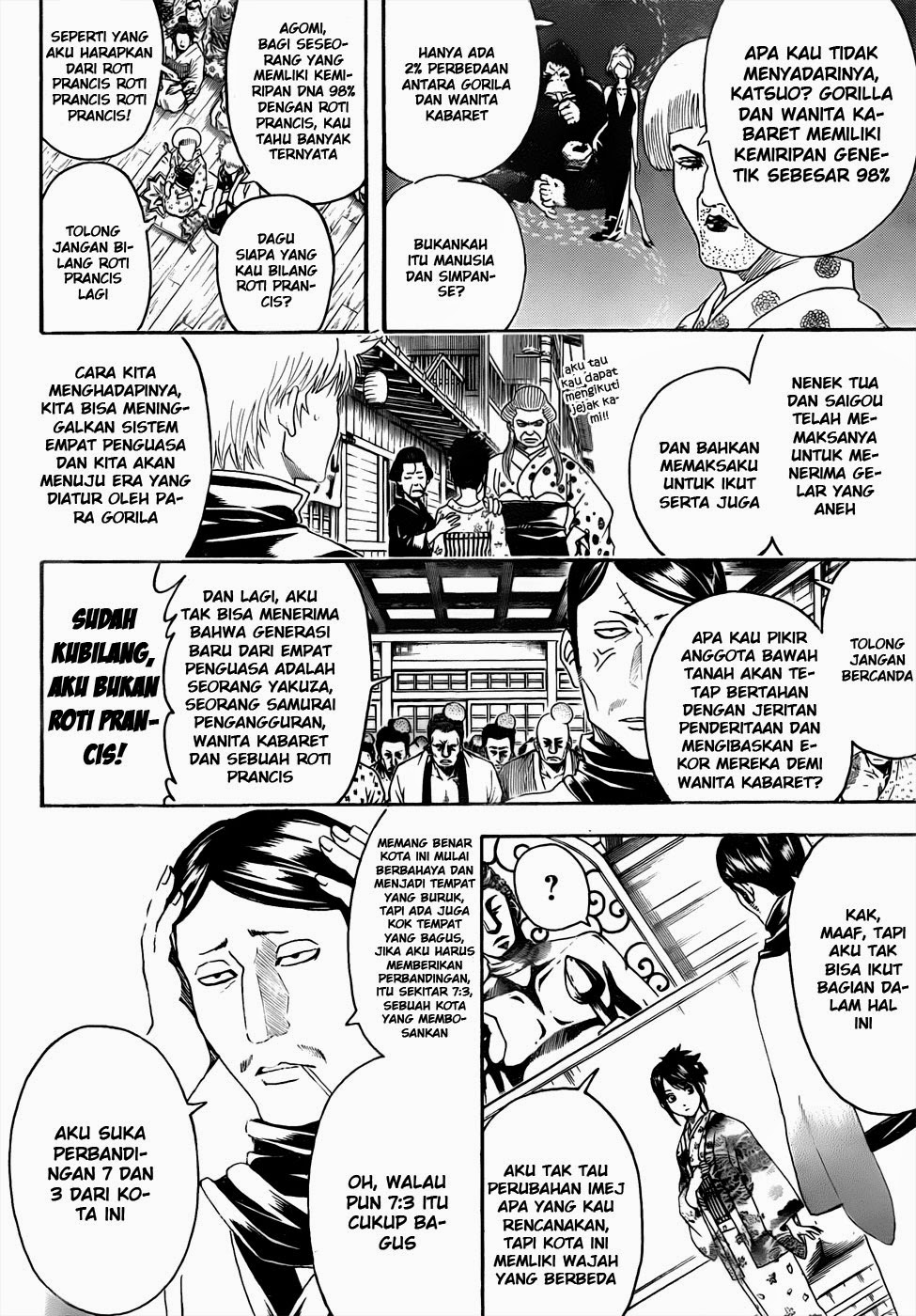 Gintama Chapter 436 Gambar 9